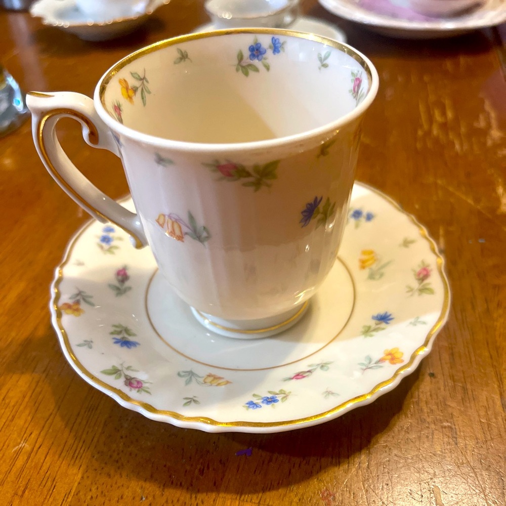 Federal Shape Syracuse NY Demitasse set